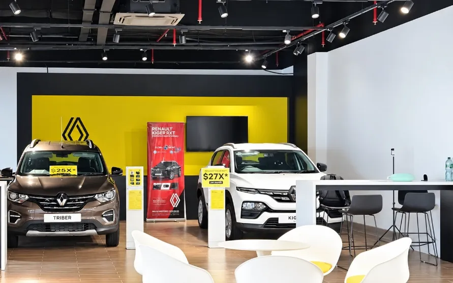 Renault Times Square Showroom, Maju Motors