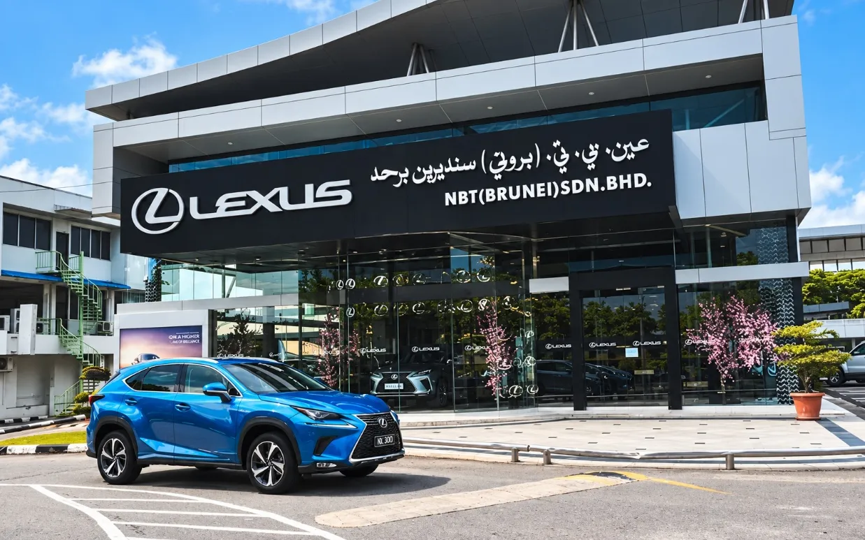 Lexus Gadong Showroom, NBT Brunei